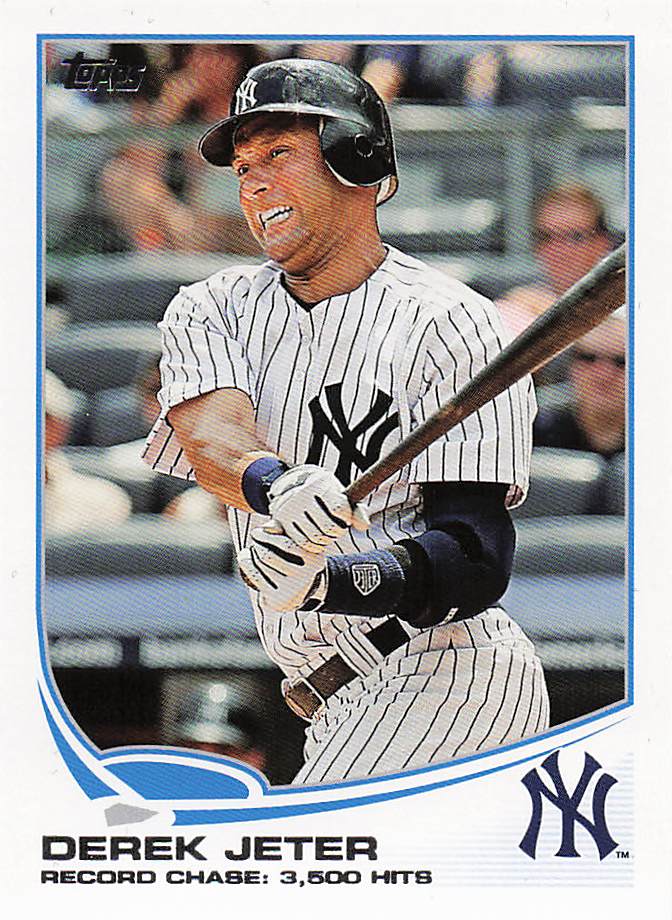2013 Topps Mini Baseball Derek Jeter #373