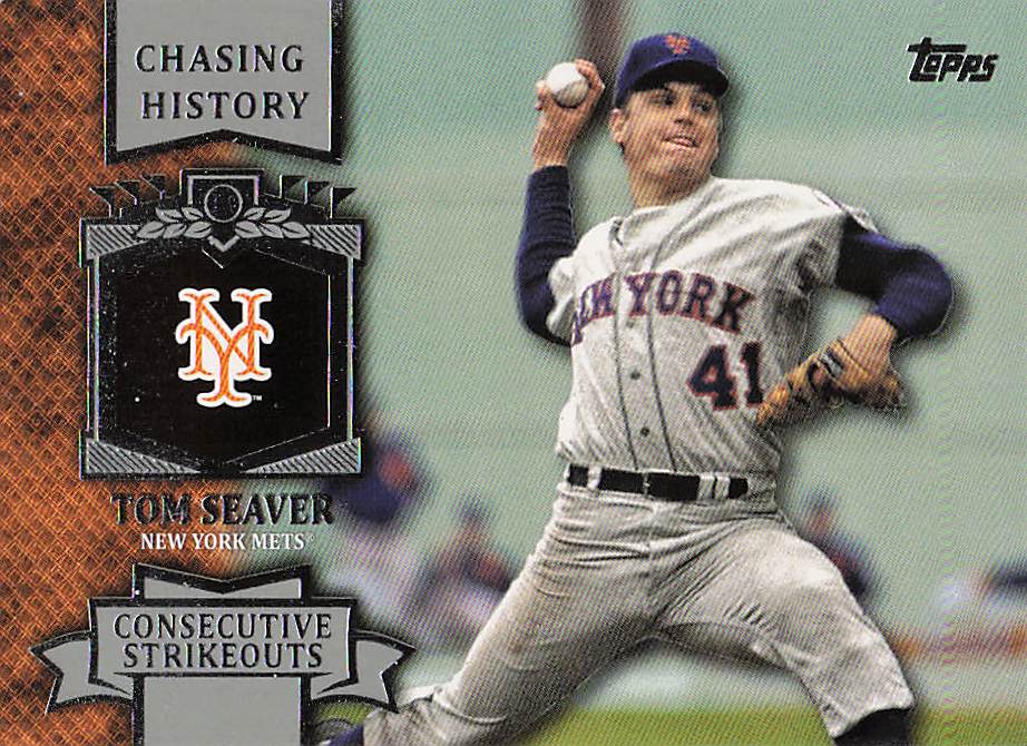 2013 Topps Mini Baseball Chasing History Tom Seaver #MCH-11