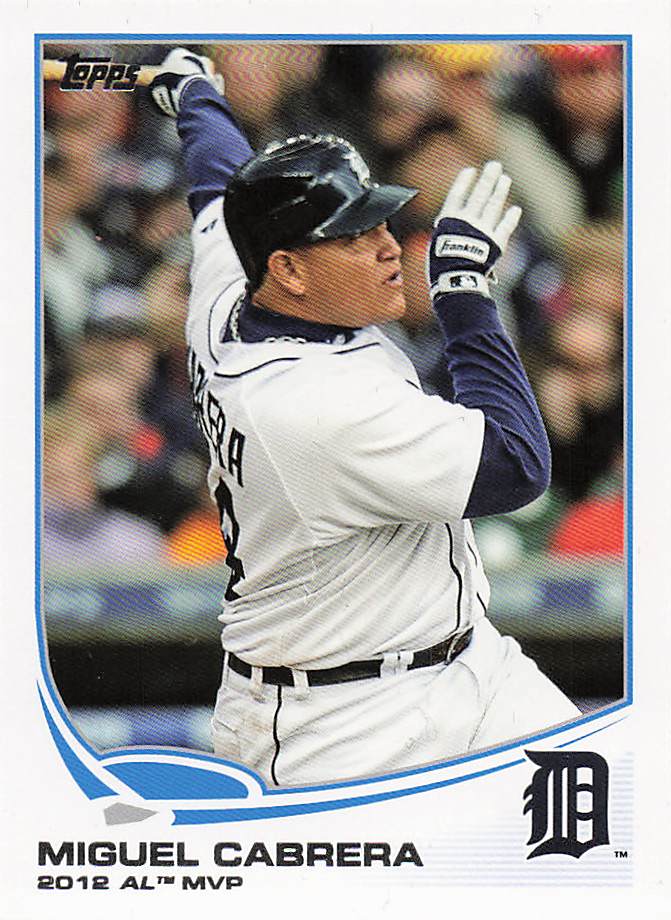 2013 Topps Mini Baseball Miguel Cabrera #374