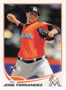2013 Topps Mini Baseball Jose Fernandez #589 Rookie