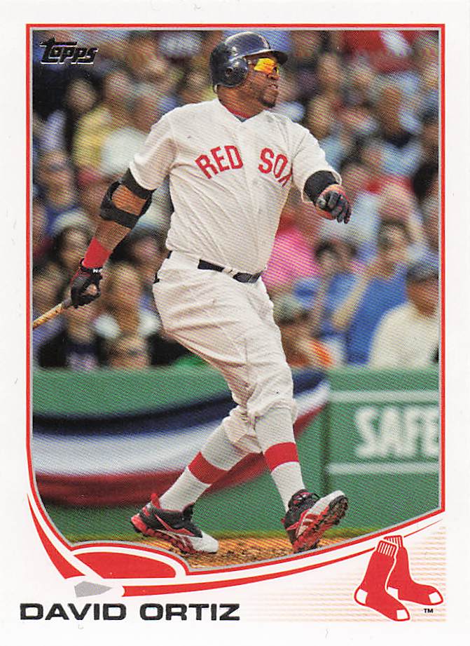 2013 Topps Mini Baseball David Ortiz #595