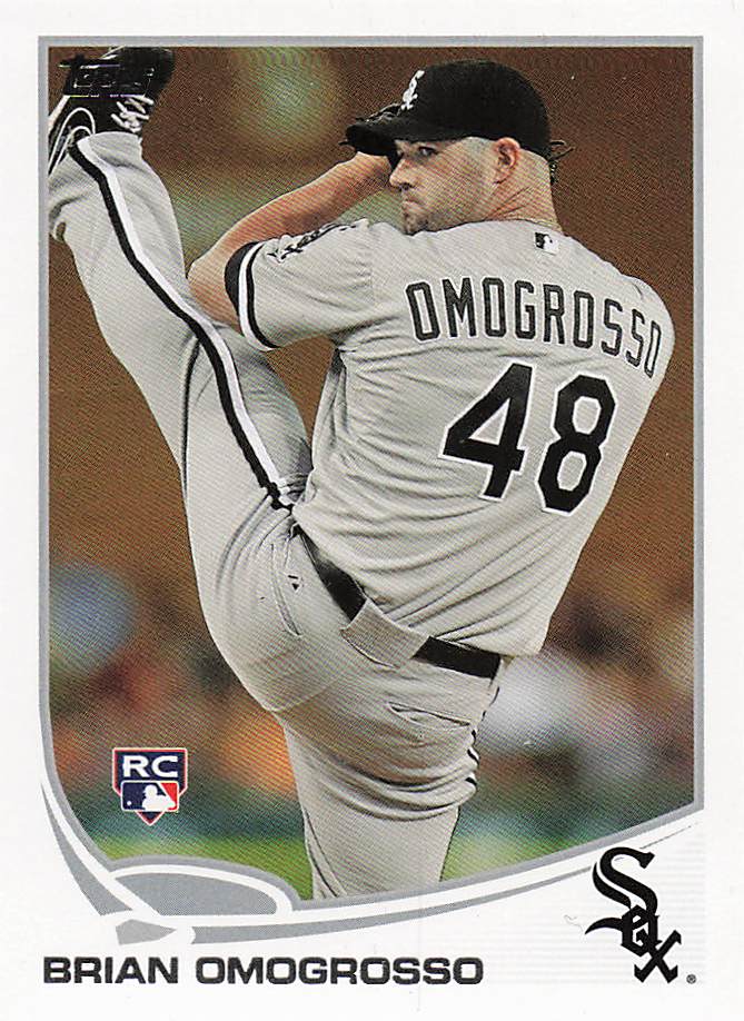 2013 Topps Mini Baseball Brian Omogrosso #474 Rookie