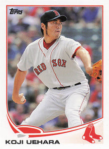 2013 Topps Mini Baseball Koji Uehara #618