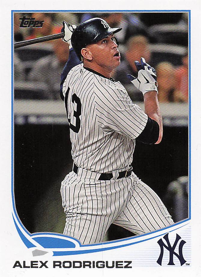 2013 Topps Mini Baseball Alex Rodriguez #213