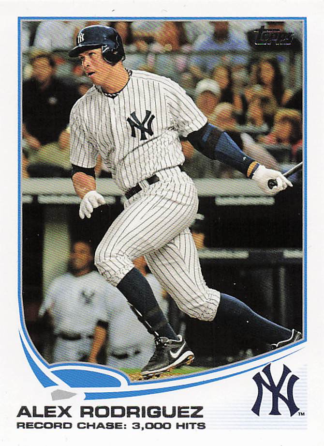 2013 Topps Mini Baseball Alex Rodriguez #303