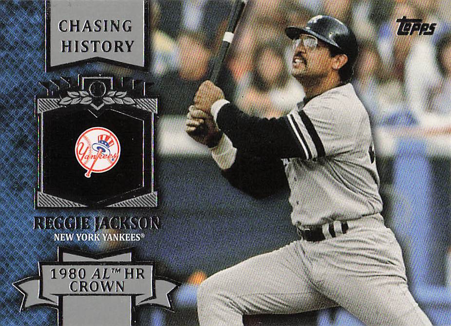 2013 Topps Mini Baseball Chasing History Reggie Jackson #MCH-50