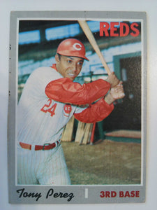 1970 Topps Baseball Tony Perez #380