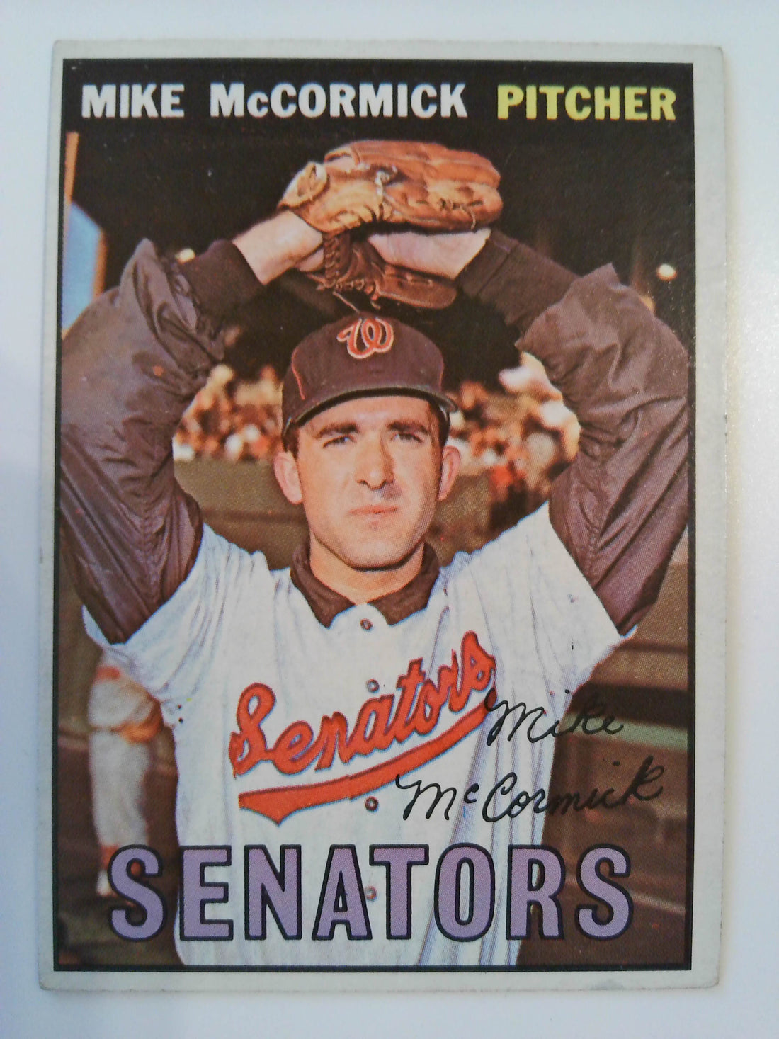 1967 Topps Baseball Mike McCormick #86a