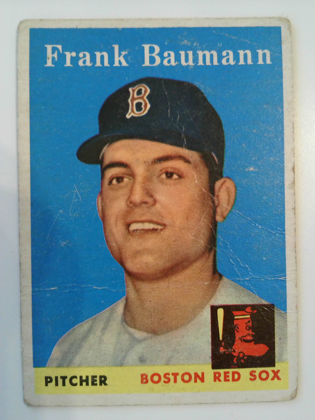 1958 Topps Baseball Frank Baumann #167 Rookie
