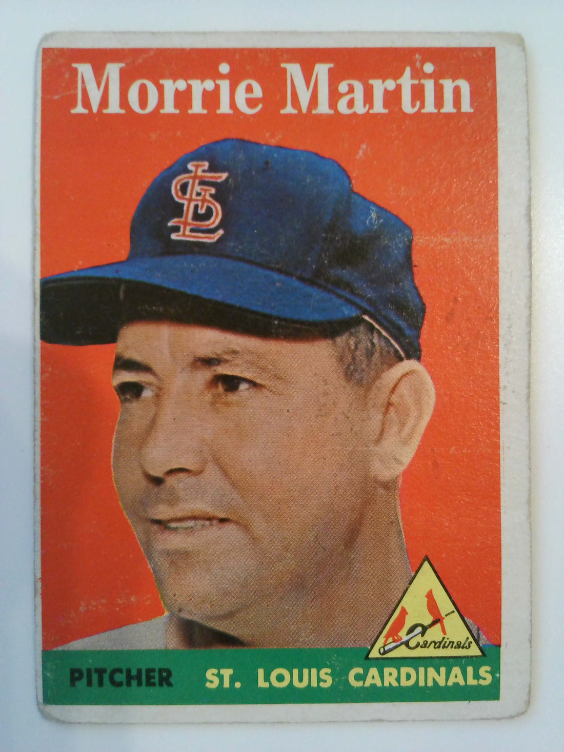 1958 Topps Baseball Morrie Martin #53b