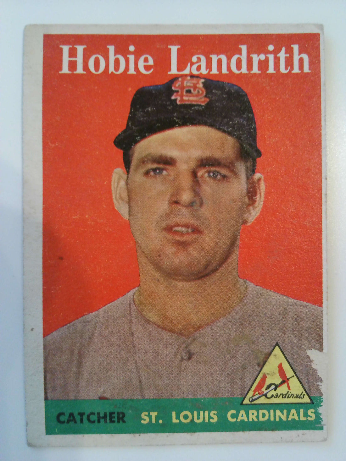 1958 Topps Baseball Hobie Landrith #24a