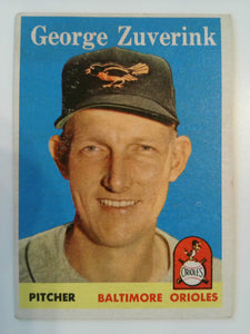 1958 Topps Baseball George Zuverink #6