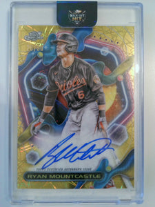 2023 Topps Chrome Cosmic Auto Gold Interstellar 28/50 Ryan Mountcastle #CCA-RM