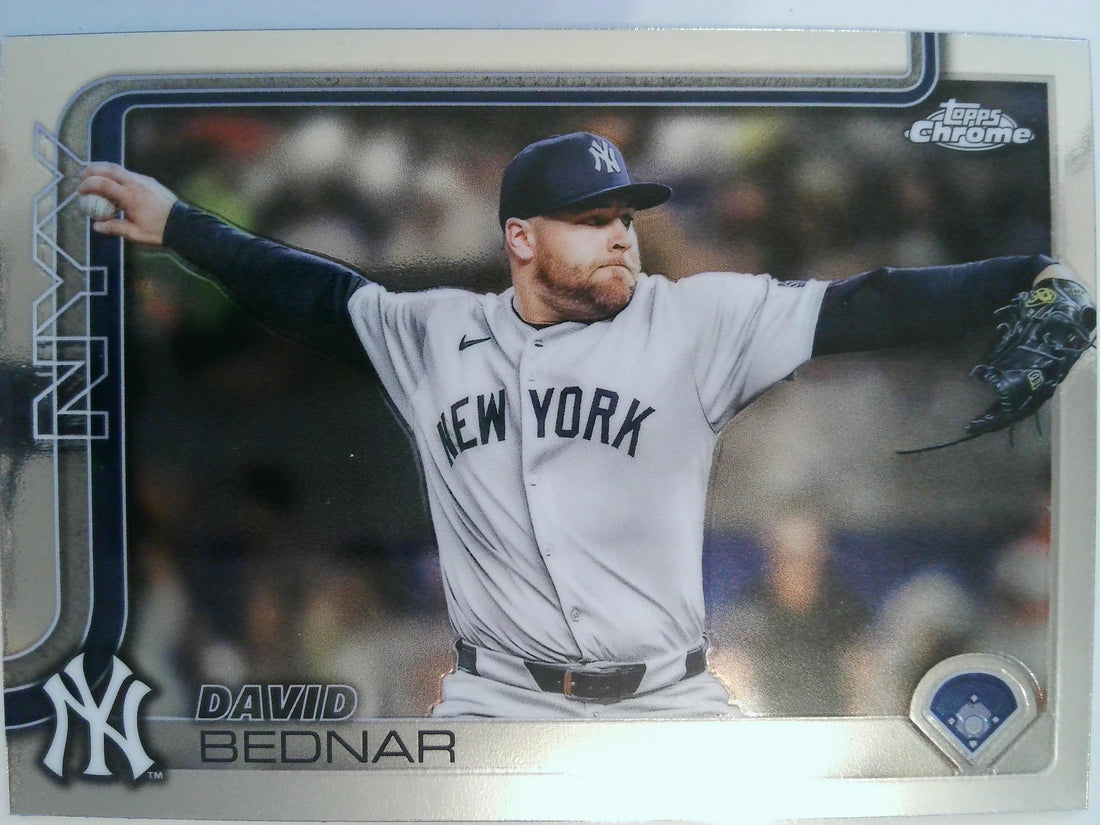 2025 Topps Chrome Update Baseball David Bednar #USC182