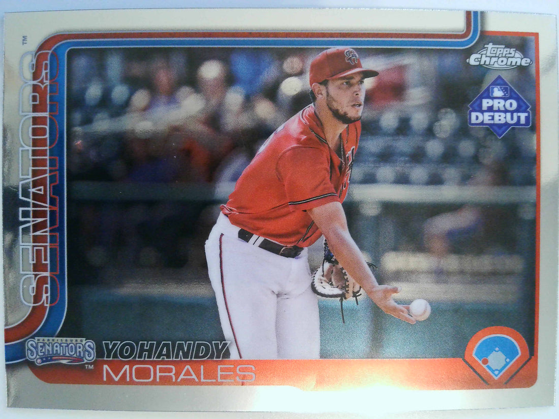 2025 Topps Pro Debut Baseball Chrome Yohandy Morales #PDC-158
