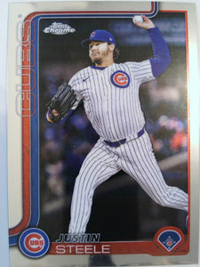 2025 Topps Chrome Update Baseball Justin Steele #USC3