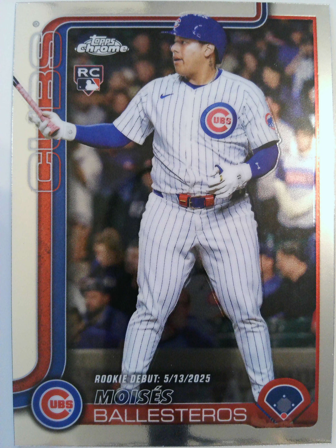 2025 Topps Chrome Update Baseball Moisés Ballesteros #USC7 Rookie