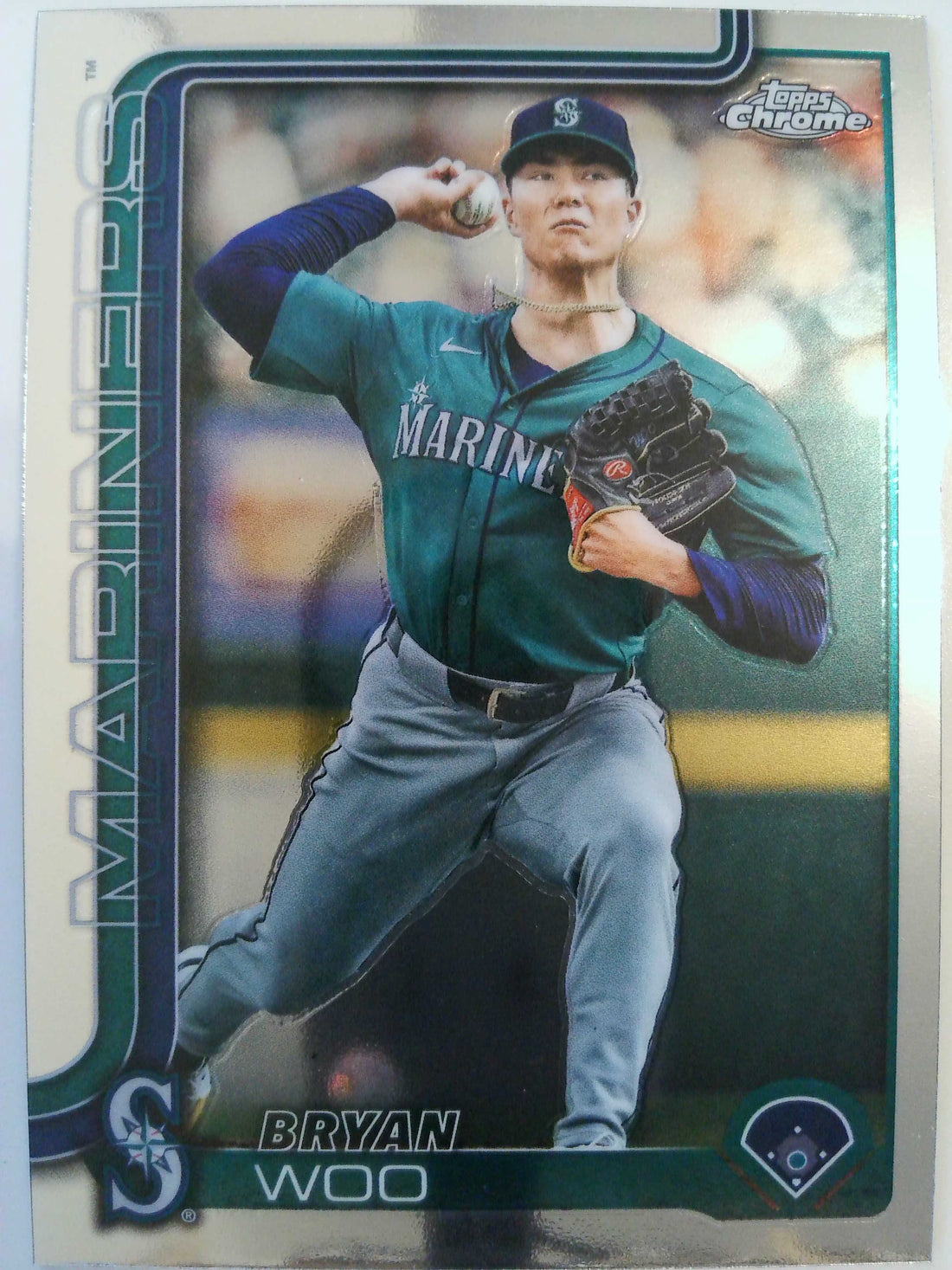 2025 Topps Chrome Update Baseball Bryan Woo #USC16