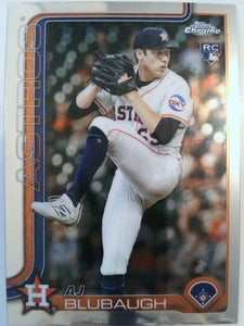 2025 Topps Chrome Update Baseball AJ Blubaugh #USC163 Rookie