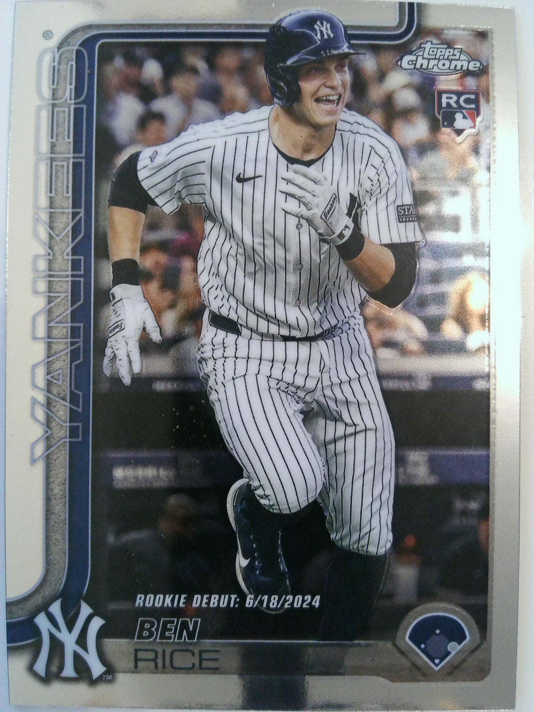 2025 Topps Chrome Update Baseball Ben Rice #USC138 Rookie