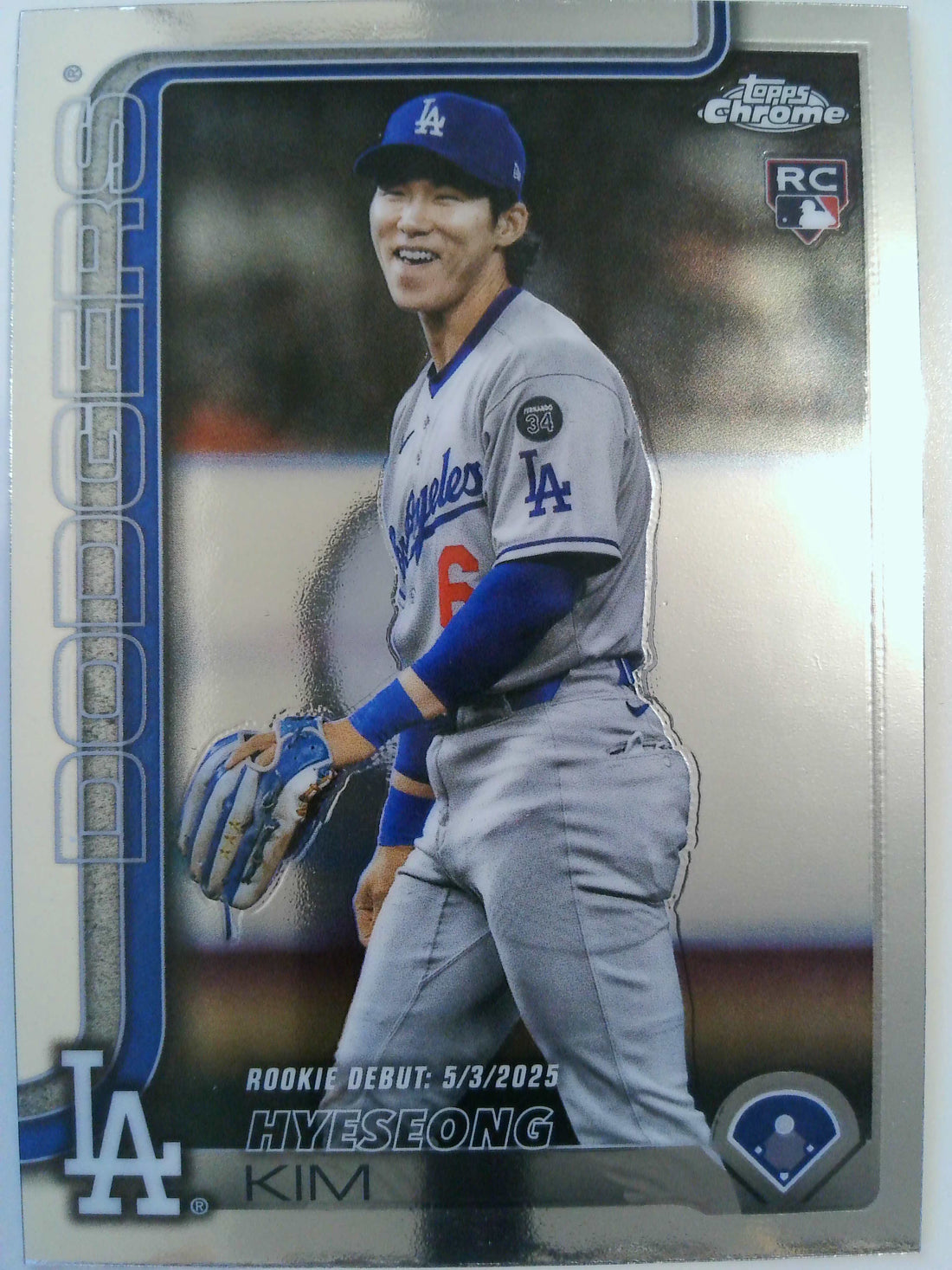 2025 Topps Chrome Update Baseball Hyeseong Kim #USC149 Rookie