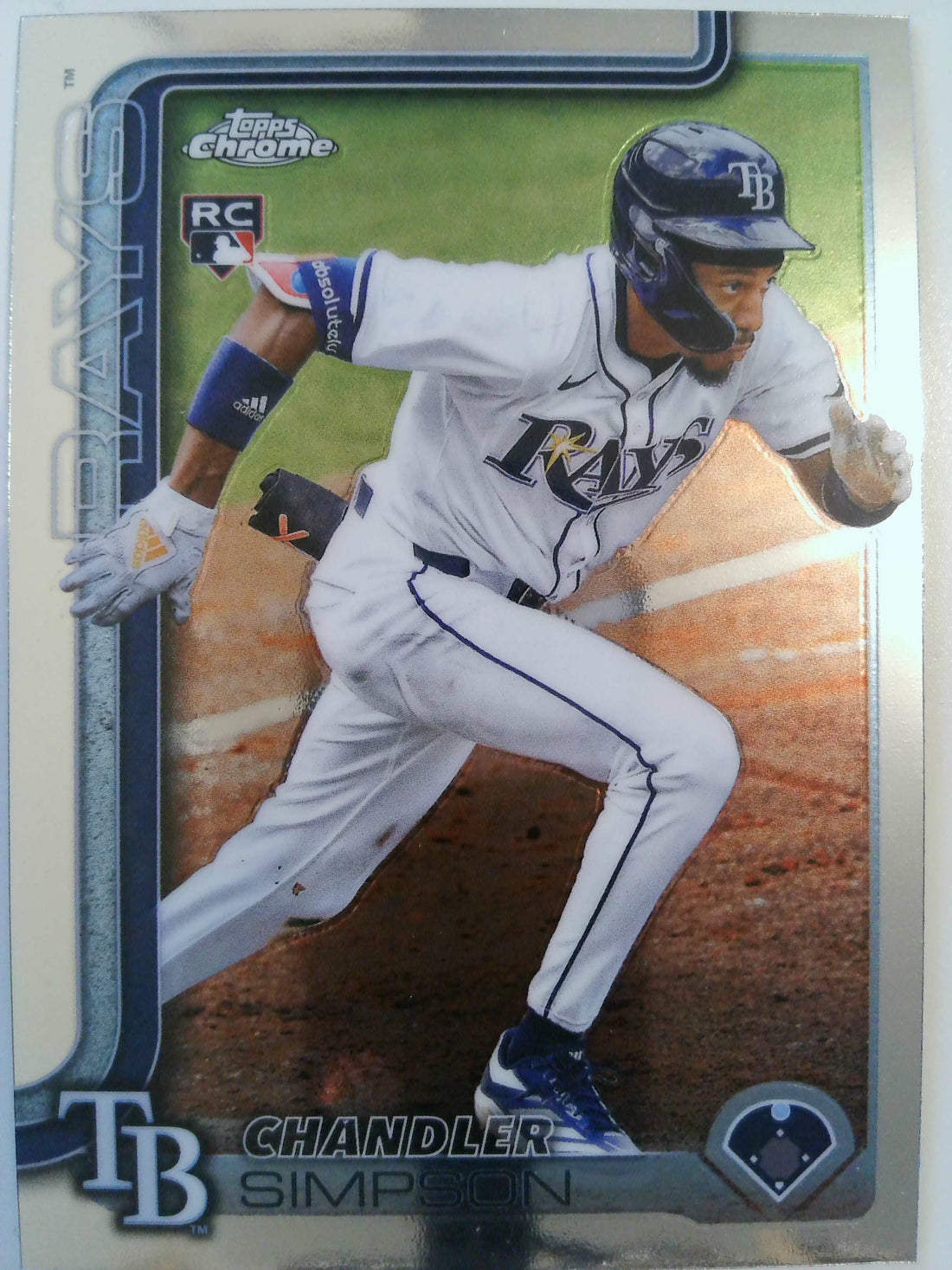 2025 Topps Chrome Update Baseball Chandler Simpson #USC179 Rookie
