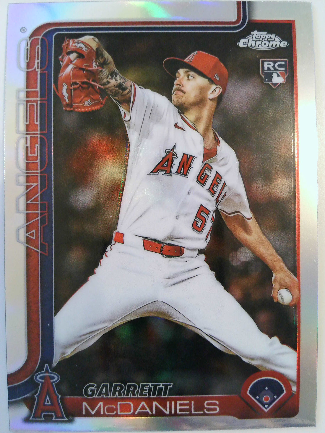 2025 Topps Chrome Update Baseball Refractors Garrett McDaniels #USC20 Rookie
