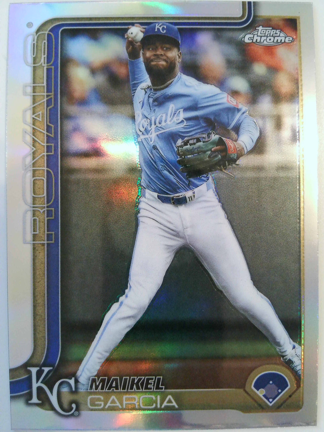 2025 Topps Chrome Update Baseball Refractors Maikel Garcia #USC70