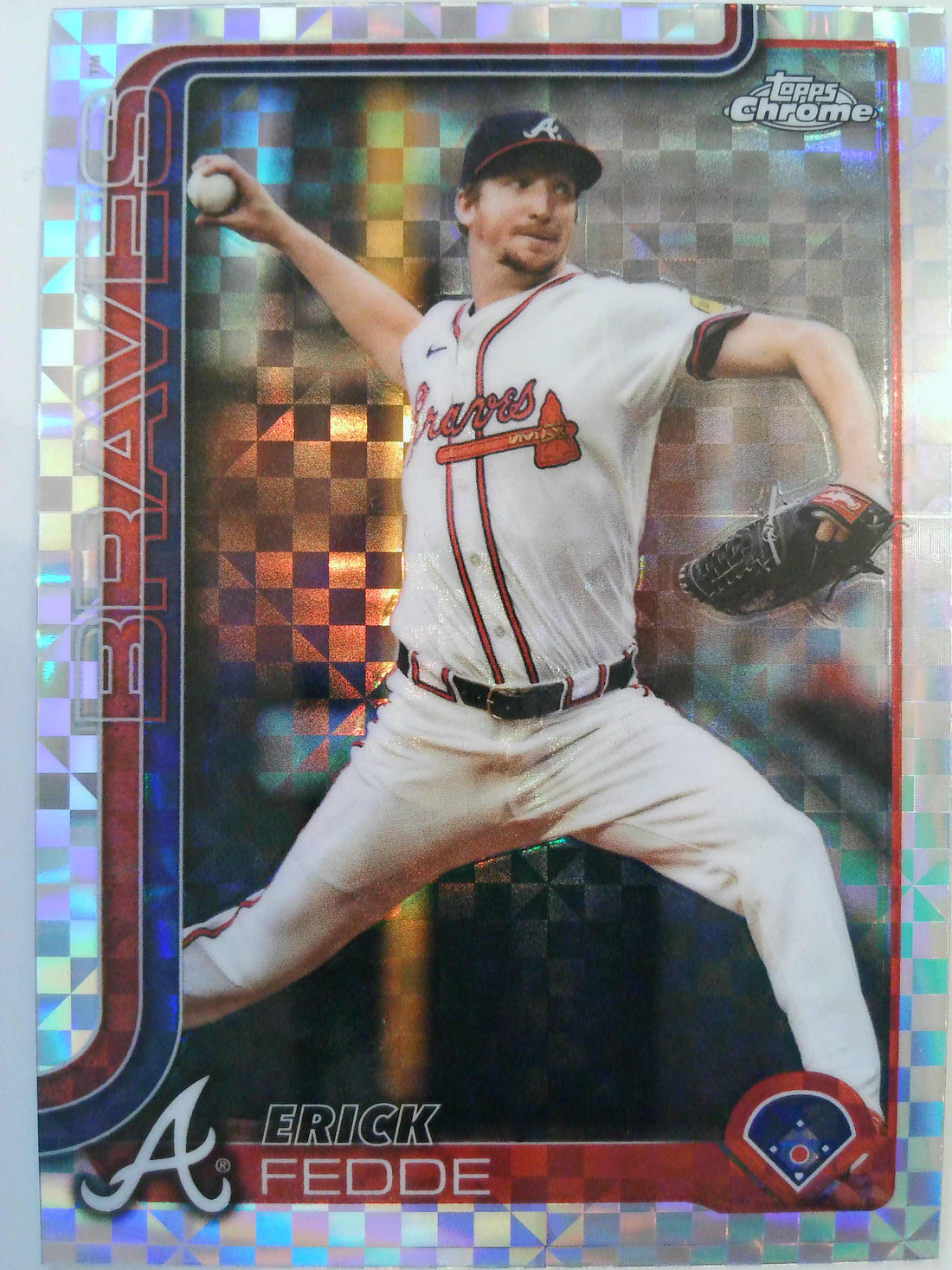 2025 Topps Chrome Update Baseball X-Fractors Erick Fedde #USC89