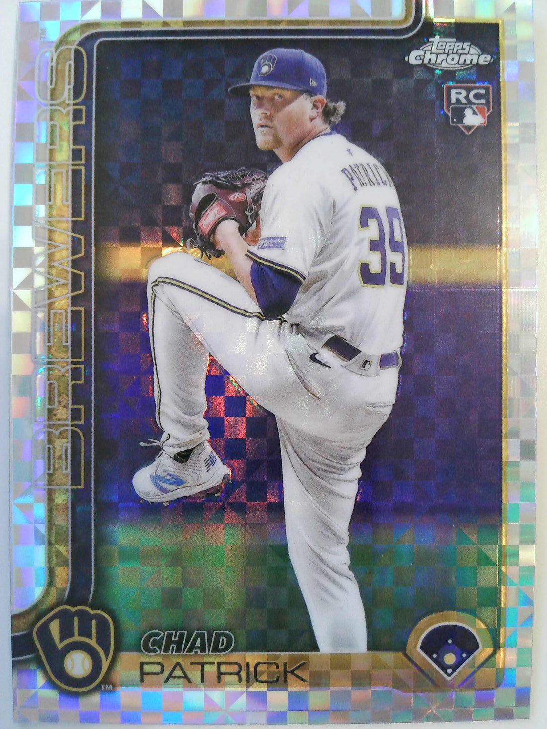 2025 Topps Chrome Update Baseball X-Fractors Chad Patrick #USC90 Rookie