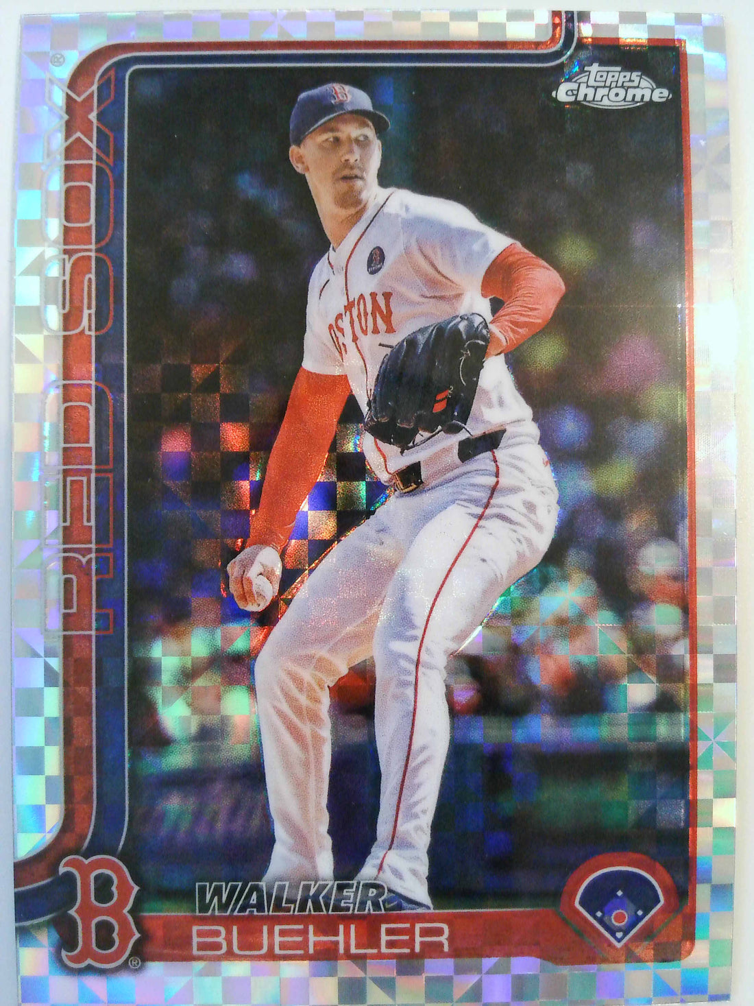 2025 Topps Chrome Update Baseball X-Fractors Walker Buehler #USC55
