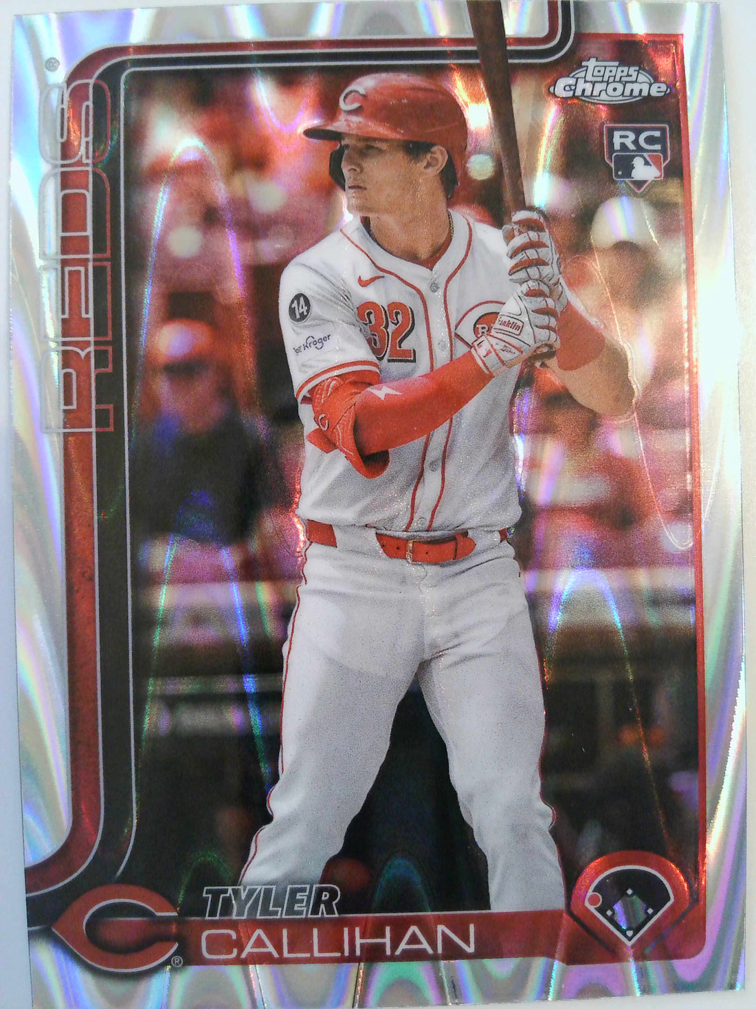 2025 Topps Chrome Update RayWave Refractor Tyler Callihan #USC156 Rookie