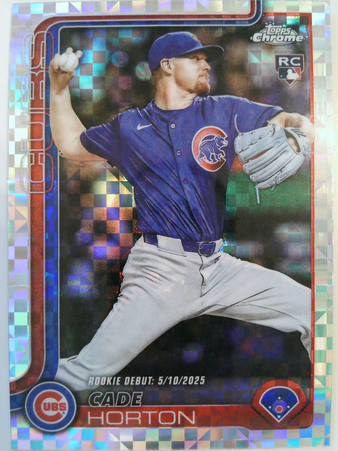 2025 Topps Chrome Update Baseball X-Fractors Cade Horton #USC102