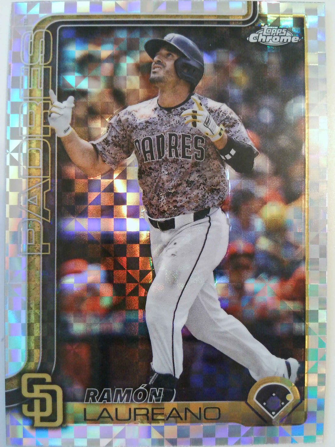 2025 Topps Chrome Update Baseball X-Fractors Ramón Laureano #USC144