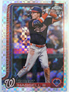 2025 Topps Chrome Update Baseball X-Fractors Robert Hassell III #USC154 Rookie