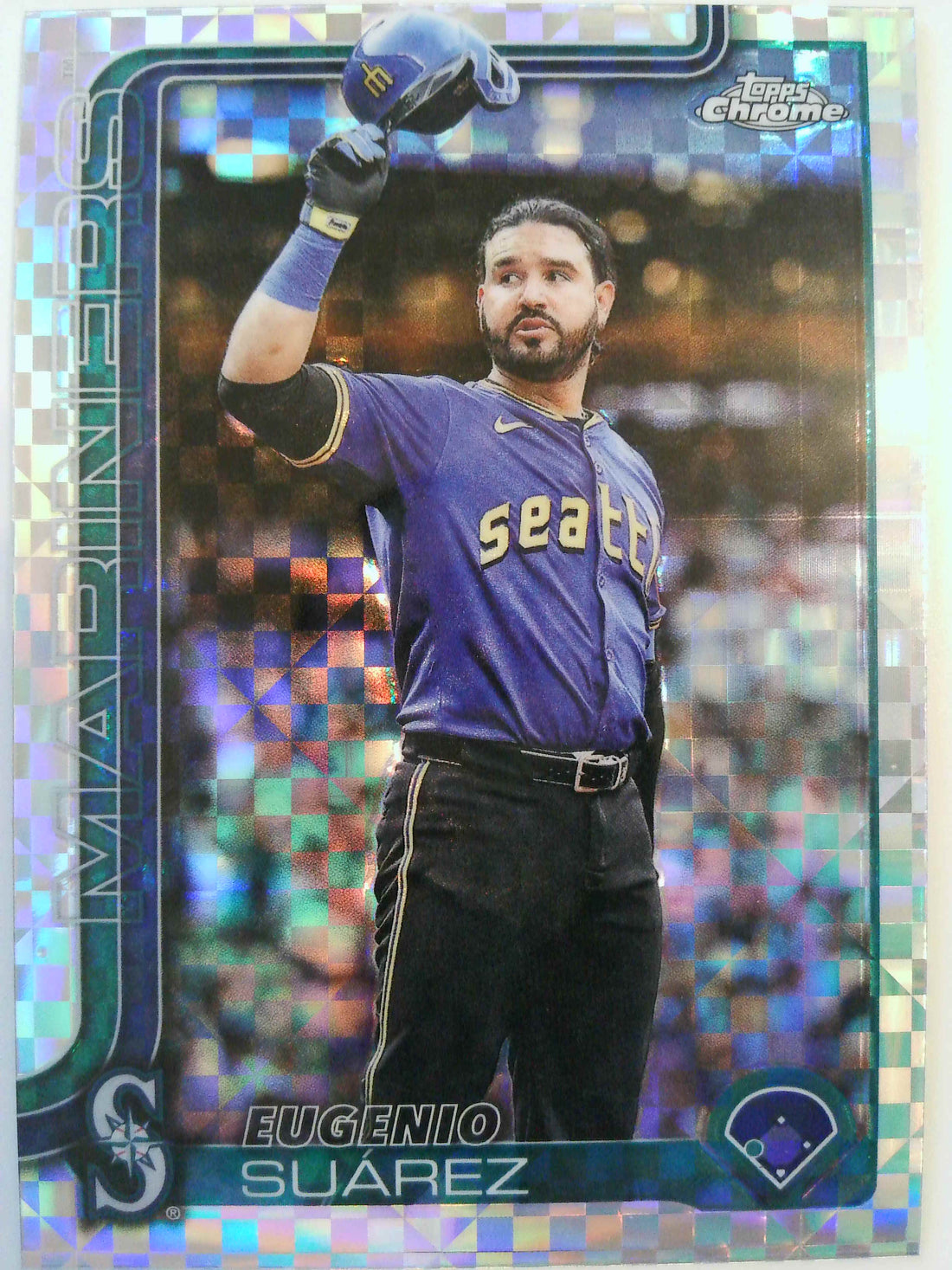 2025 Topps Chrome Update Baseball X-Fractors Eugenio Suárez #USC125