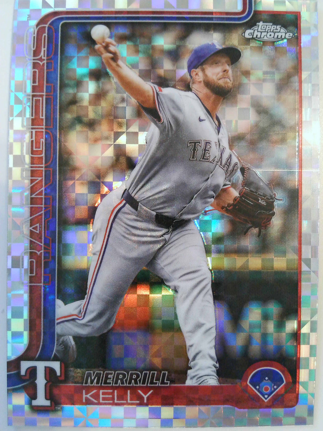 2025 Topps Chrome Update Baseball X-Fractors Merrill Kelly #USC162