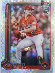 2025 Topps Chrome Update Baseball X-Fractors Chase Petty #USC97 Rookie
