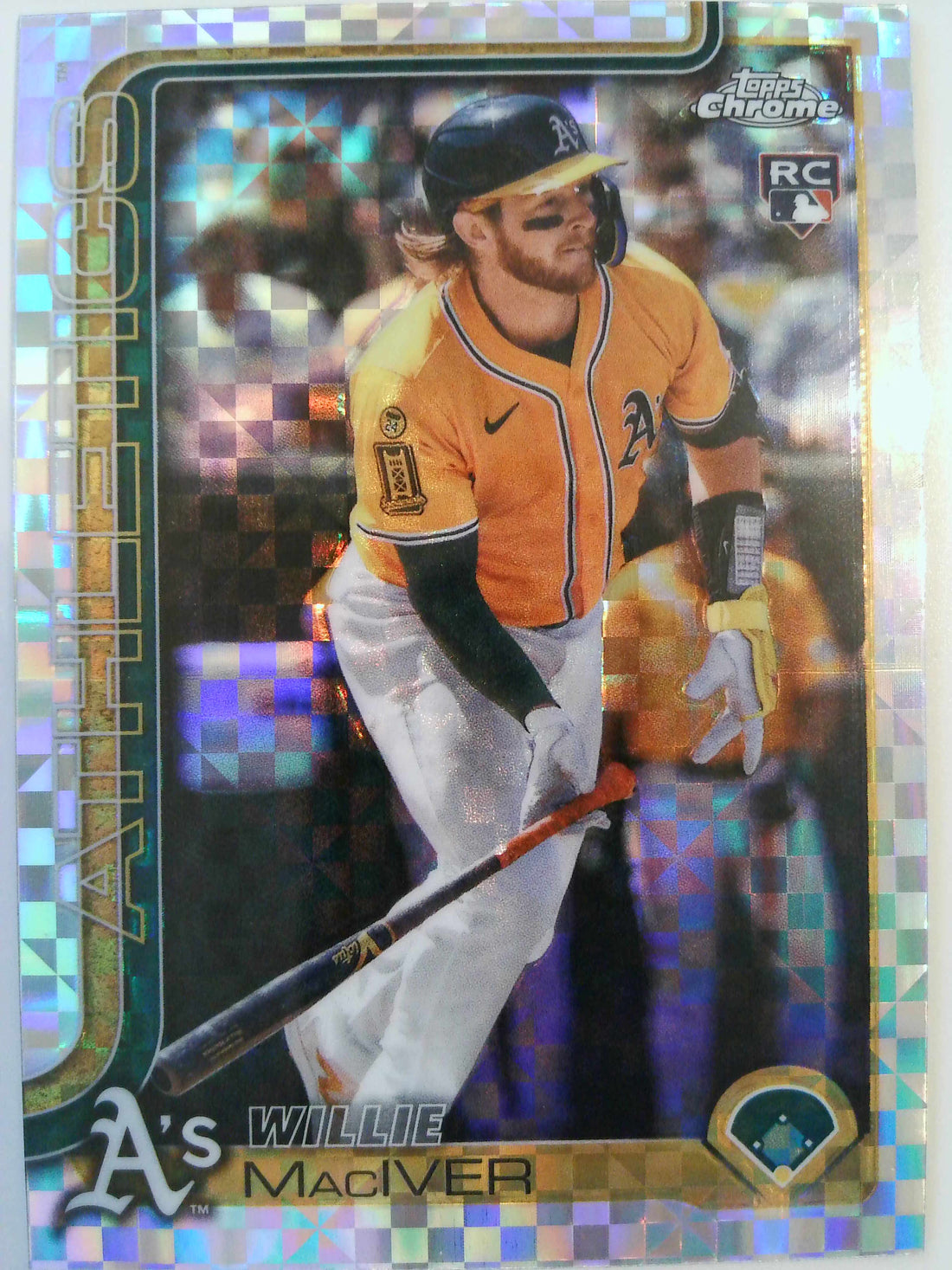 2025 Topps Chrome Update Baseball X-Fractors Willie MacIver #USC81 Rookie