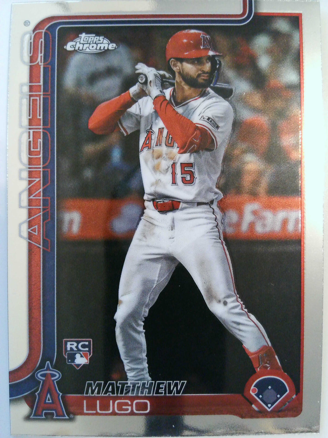 2025 Topps Chrome Update Baseball Matthew Lugo #USC166 Rookie