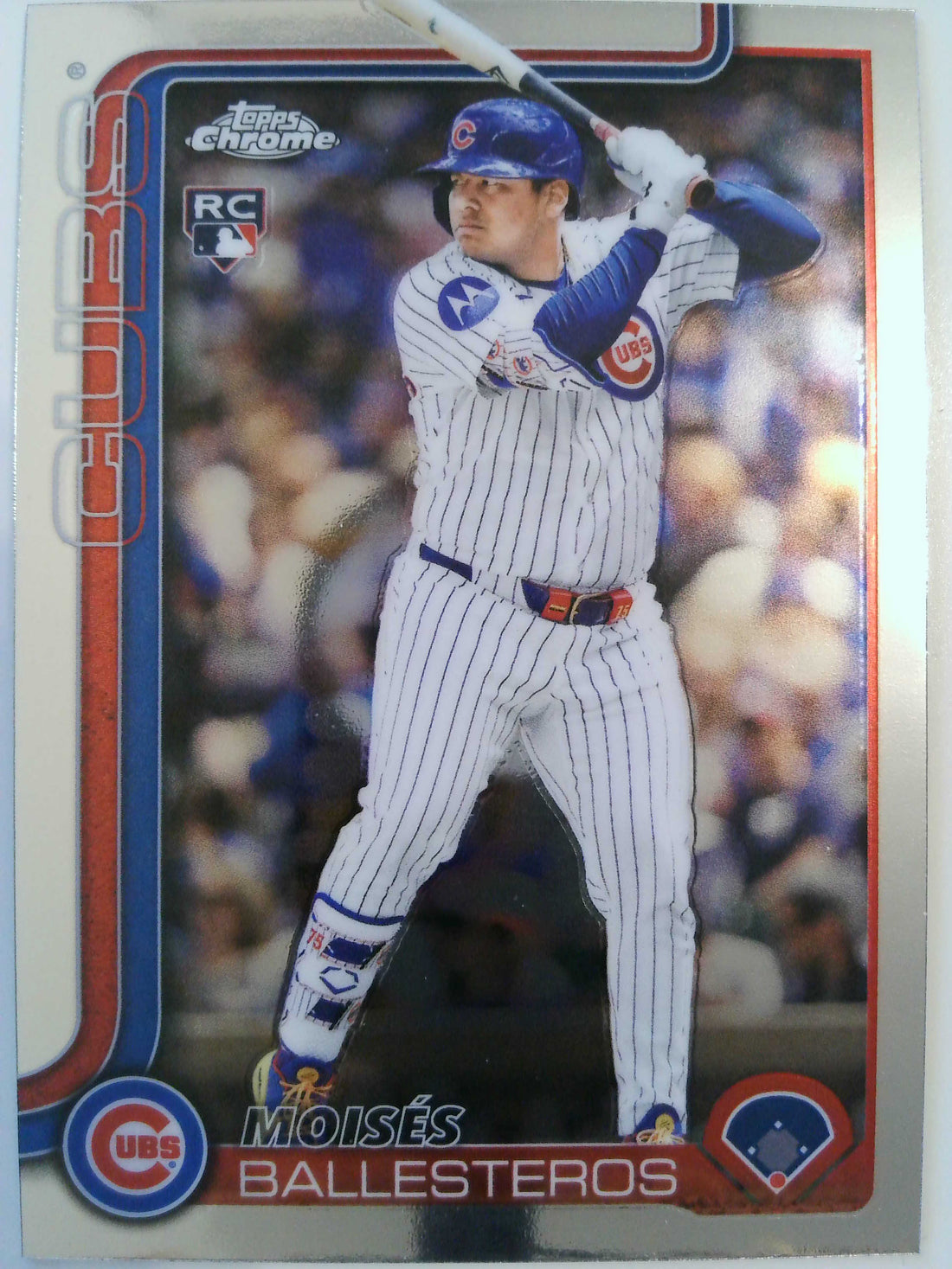 2025 Topps Chrome Update Baseball Moisés Ballesteros #USC93 Rookie