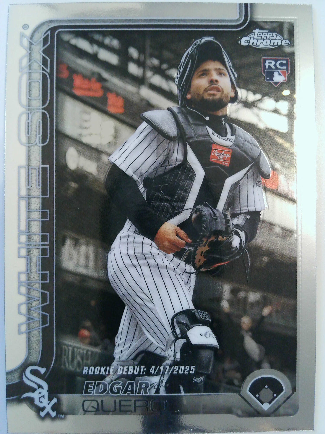 2025 Topps Chrome Update Baseball Edgar Quero #USC169 Rookie