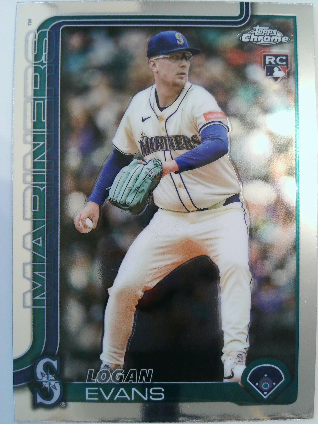 2025 Topps Chrome Update Baseball Logan Evans #USC194 Rookie