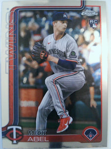 2025 Topps Chrome Update Baseball Mick Abel #USC49 Rookie