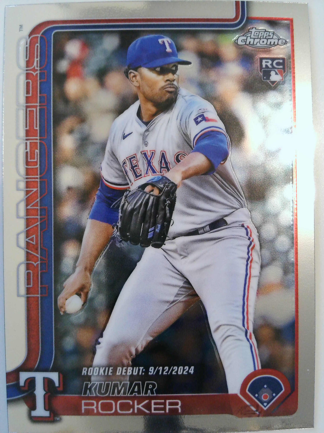 2025 Topps Chrome Update Baseball Kumar Rocker #USC160 Rookie