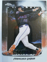 2025 Topps Chrome Update Baseball Night Terrors Francisco Lindor #NT-18