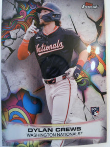 2025 Finest Baseball Smashing Through Dylan Crews #S-15