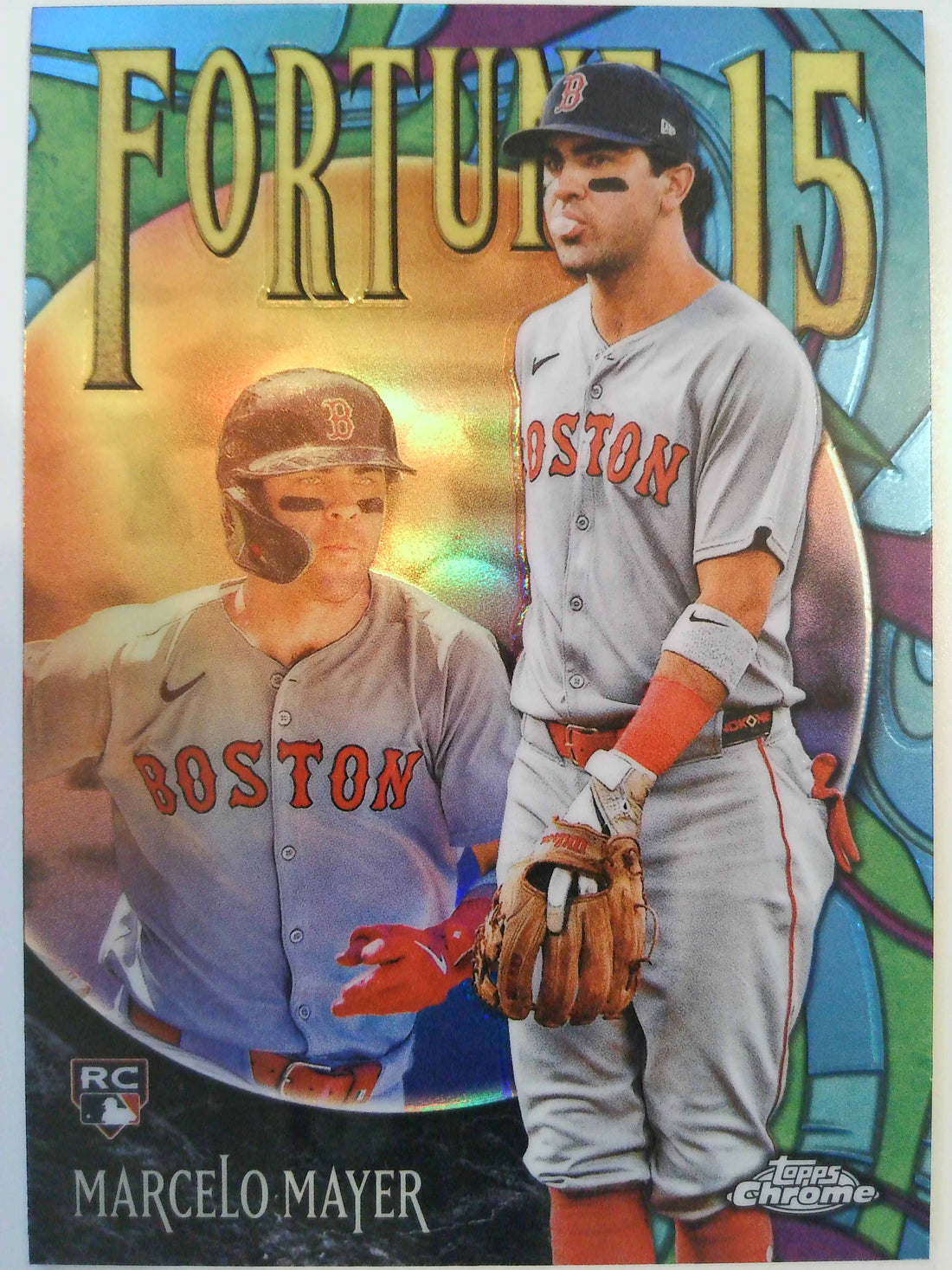 2025 Topps Chrome Update Baseball Fortune 15 Marcelo Mayer #F15-20