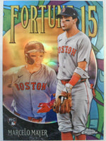 2025 Topps Chrome Update Baseball Fortune 15 Marcelo Mayer #F15-20