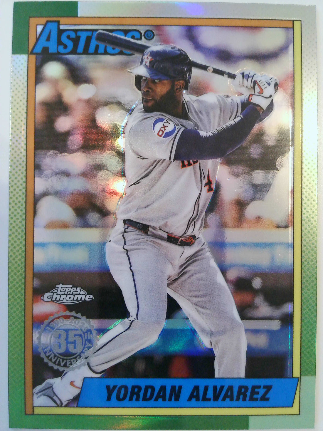 2025 Topps Chrome Update Baseball 1990 Topps Chrome Yordan Alvarez #90CU-7